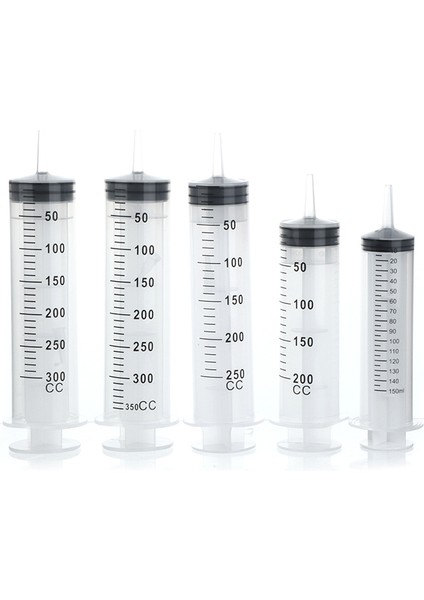 1 Adet 1 Adet 3-350ML Plastik Şırınga Büyük Kapasiteli Şırınga Şeffaf Yeniden Kullanılabilir Steril Ölçüm Enjeksiyon Şırıngası Besin Hidroponik (Yurt Dışından) fırsatları