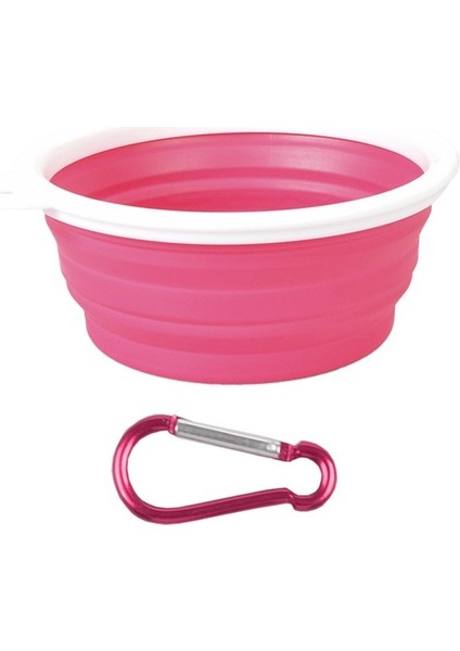 Köpekler Kase 350ML Köpek Seyahat Silikon Kase Büyük Katlanabilir Pet Katlanır Kase Açık Seyahat Taşınabilir Köpek Maması Kabı Besleyici Bulaşık Kase 450ML (Yurt Dışından)