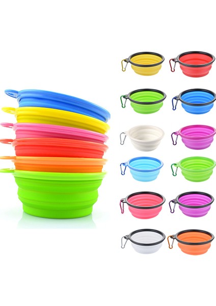 Köpekler Kase 350ML Köpek Seyahat Silikon Kase Büyük Katlanabilir Pet Katlanır Kase Açık Seyahat Taşınabilir Köpek Maması Kabı Besleyici Bulaşık Kase 450ML (Yurt Dışından) fiyatları