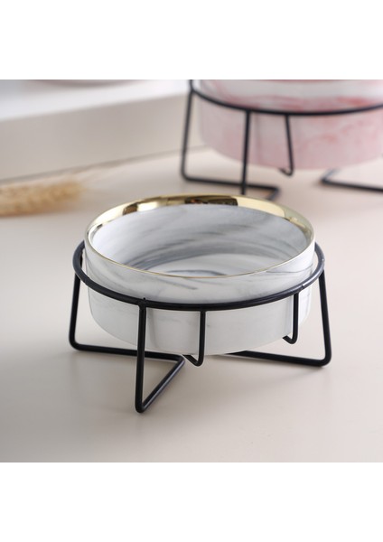 Beyaz 2 400ML Seramik Köpek Mama Kabı Kedi Kase Evcil Hayvan Gıda Su Besleyici Kediler Için Küçük Köpekler Hayvan Mama Kabı Kedi Aksesuarları Köpek Malzemeleri Dropshipping Merkezi (Yurt Dışından) modelleri