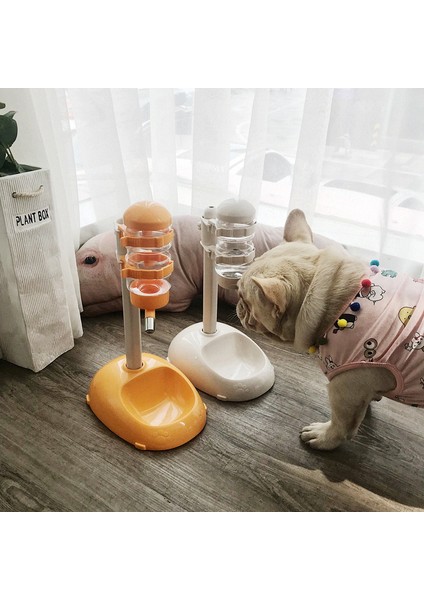 Pirinç Beyaz Köpek Kaldırabilir Su Bardağı Asılı Tip Islak Olmayan Ağız Otomatik Içme Çeşmesi Pet Dikey Besleyici Kase Yavru Kedi Için Mobil (Yurt Dışından) modelleri