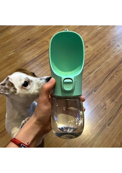 Yeşil 350 ml Taşınabilir Köpek Su Şişesi Küçük Büyük Köpekler Için Kase Açık Yürüyüş Köpek Pet Seyahat Su Şişesi Kedi Suluk Köpek Malzemeleri (Yurt Dışından) fiyatları