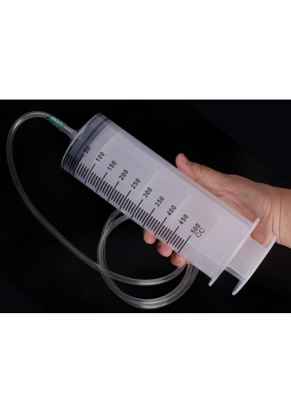 2 M Şırınga 500 ml Büyük Kapasiteli Şırınga Yeniden Kullanılabilir Pompa 1 M Tüp Besleme Mürekkebi ile Ölçüm (Yurt Dışından) indirimleri