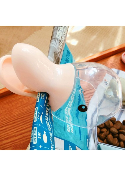 Bej 14X7X5.5 cm Pet Mama Kaşığı Kedi Köpek Kaseleri Çok Fonksiyonlu Kase Kediler/yavru Köpekler/küçük Köpekler Için Kepçe Kedi Maması Köpek Maması Su Kasesi Çeşmesi (Yurt Dışından)