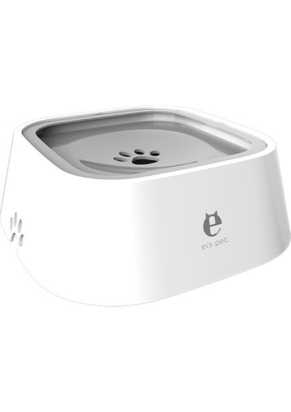 Gri Yeni Pet Köpek Kaseleri Yüzen Islatmayan Ağız Kedi Kase Hiçbir Dökülme Içme Suyu Besleyici Plastik Taşınabilir Köpek Kase Destek Araçları (Yurt Dışından)