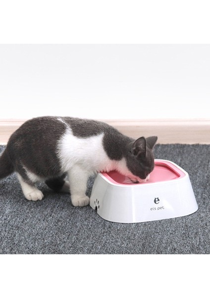 Gri Yeni Pet Köpek Kaseleri Yüzen Islatmayan Ağız Kedi Kase Hiçbir Dökülme Içme Suyu Besleyici Plastik Taşınabilir Köpek Kase Destek Araçları (Yurt Dışından) modelleri