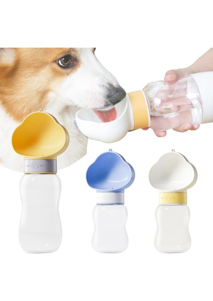 350ML Beyaz Taşınabilir Köpek Su Şişesi Besleyici Küçük Büyük Köpekler Için Pet Tiryakisi Kase Yavru Kedi Açık Seyahat Içme Chihuahua Aksesuarları (Yurt Dışından) fiyatları