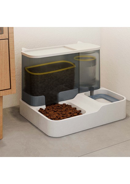 Pembe 31X23X25 cm Büyük Kapasiteli Kediler Otomatik Besleyici Su Sebili Islak ve Kuru Ayırma Köpekler Gıda Kabı Içme Suyu Kase Evcil Hayvan Malzemeleri (Yurt Dışından) modelleri