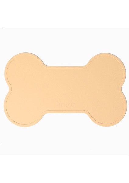 Sarı Su Geçirmez Pet Mat Köpek Kedi Için Düz Renk Silikon Evcil Hayvan Gıda Pedi Hayvan Mama Kabı Içme Matı Köpek Besleme Matı Placemat Kolay Yıkama (Yurt Dışından)