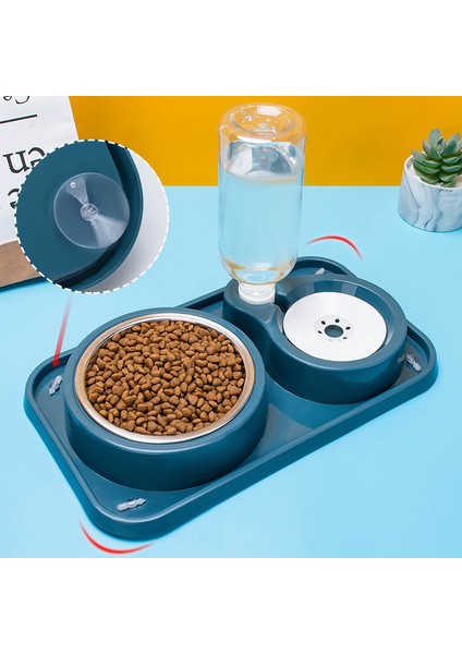 Pembe 500ML Pet Köpek Kasesi ve Içenler Paslanmaz Çelik Kedi Yükseltilmiş Kase Köpekler Kediler Için Besleyici Suluk Kaymaz Evcil Hayvan Kaseleri Köpek Aksesuarları (Yurt Dışından) indirimleri