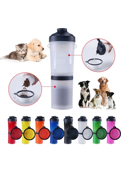 Beyaz Taşınabilir Pet Köpek Su Şişesi Küçük Büyük Köpekler Için Seyahat Yavru Kedi Suluk Açık Pet Su Sebili Besleyici Ev Hayvanı Ürünü (Yurt Dışından) modelleri