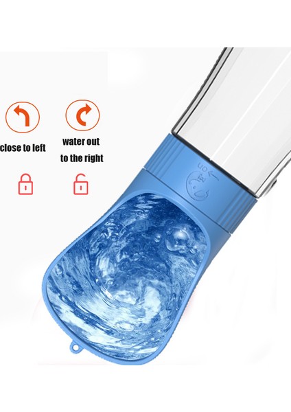 Pembe 510 ml Küçük Büyük Köpekler Için Taşınabilir Köpek Su Şişesi Kase Açık Yürüyüş Köpek Pet Seyahat Su Şişesi Kedi Suluk Köpek Malzemeleri (Yurt Dışından) fırsatları