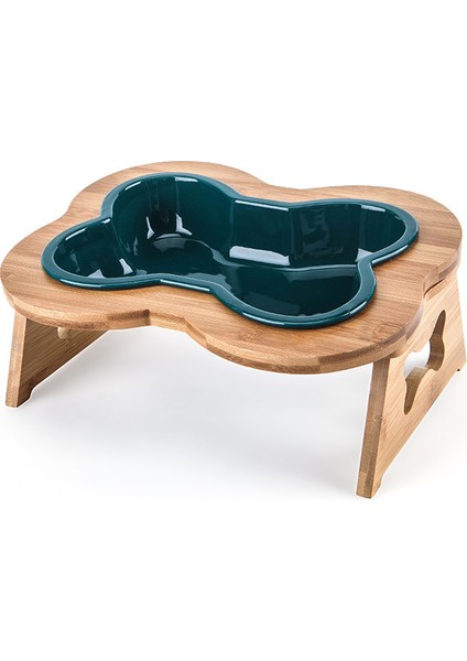 Beyaz Bir Boyut Köpek Kase Devrilme Önleyici Kemik Şekli Kase Seramik Büyük Köpek Maması Kase Besleme Sevimli Koruma Servikal Omurga Tek ve Çift Kase (Yurt Dışından) indirimleri