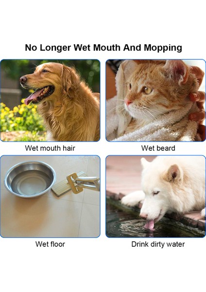 Beyaz Taşınan Yüzen Kase Kedi Köpek Su Kasesi Anti-Taşma Yavaş Su Besleyici Dağıtıcı Köpek Malzemeleri 1.5l Evcil Hayvan Ürünleri (Yurt Dışından) fiyatları