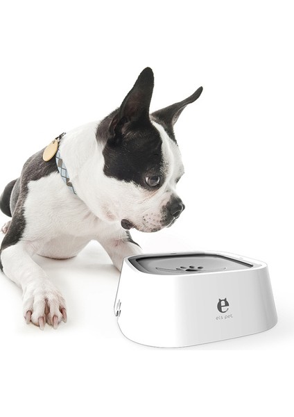 Beyaz 1l Otomatik Kedi Köpek Içme Suyu Kasesi Köpek Besleyiciler Yüzen Islak Olmayan Ağız Anti-Sıçrama Pet Tiryakisi Kase Pet Içme Dağıtıcı (Yurt Dışından) modelleri
