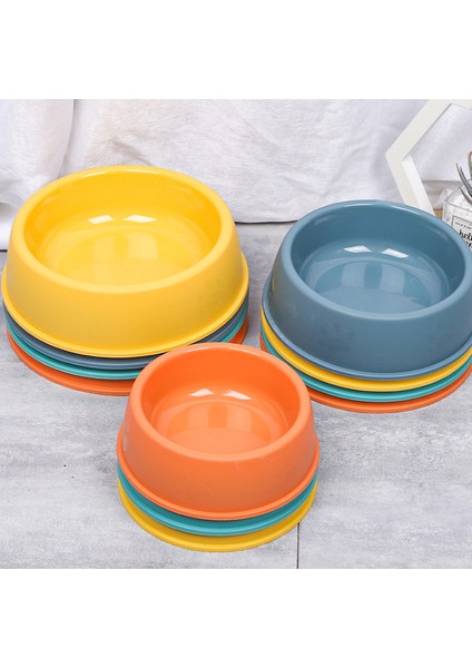 Sarı L Pet Tek Kase Pp Buzlu Ayak Izi Köpek Tiryakisi Besleyici Catdog Mama Kaseleri Hafif Kaymaz Besleme Tabağı Evcil Hayvan Aksesuarları (Yurt Dışından) fırsatları