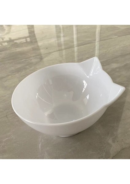 Beyaz Tek Kaymaz Çift Köpek Kase Kedi Kase Standlı Pet Besleme Kedi Su Kasesi Kediler Için Mama Köpekler Için Evcil Hayvan Kaseleri Besleyici Ürün Malzemeleri (Yurt Dışından) fiyatları