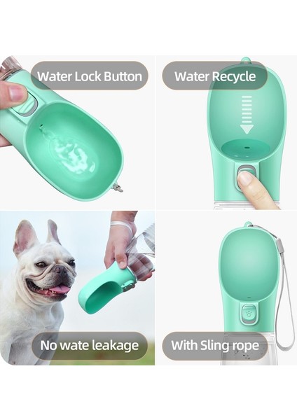 Pembe 550ML Taşınabilir Su Şişesi Köpekler Için Yavru Içme Suyu Şişesi Seyahat Evcil Hayvan Tiryakisi Sızdırmaz Köpek Kase Gıda Kapları Köpek Aksesuarları (Yurt Dışından) fırsatları