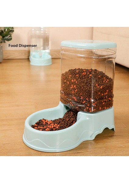 Mavi Gıda Su Sebili 3.8l Plastik Evcil Hayvan Besleme Tiryakisi Kedi Köpek Otomatik Besleyici Büyük Kapasiteli Içme Hayvan Yemi Su Şişesi Dropshipping (Yurt Dışından)