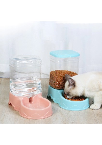 Mavi Gıda Su Sebili 3.8l Plastik Evcil Hayvan Besleme Tiryakisi Kedi Köpek Otomatik Besleyici Büyük Kapasiteli Içme Hayvan Yemi Su Şişesi Dropshipping (Yurt Dışından) fiyatları
