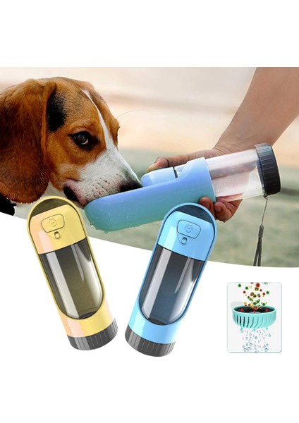 Sarı Set Filtre Köpek Su Şişesi Seyahat Içme Suyu Şişesi Besleyici Aktif Karbon Küçük Orta Büyük Chiens Su Sebili Köpek Aksesuarları (Yurt Dışından) fırsatları