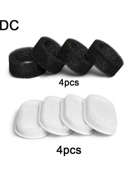 DC-X8PCS Filtre Değiştirilmiş Aktif Karbon Filtre Kedi Su Sebili Yedek Filtre Su Pompası Temizleme Aracı Çeşme Aksesuarları (Yurt Dışından)