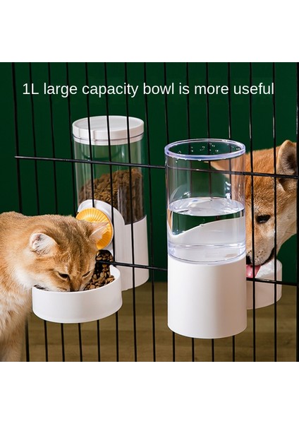 Su ve Feed2 Hayvan Mama Kabı Otomatik Asılı Kafes Büyük Kapasiteli Tiryakisi Besleyici Köpek Seti Yavru Kediler Için Evcil Hayvan Malzemeleri Tavşan Evcil Hayvan Besleme Ürünü (Yurt Dışından) fırsatları