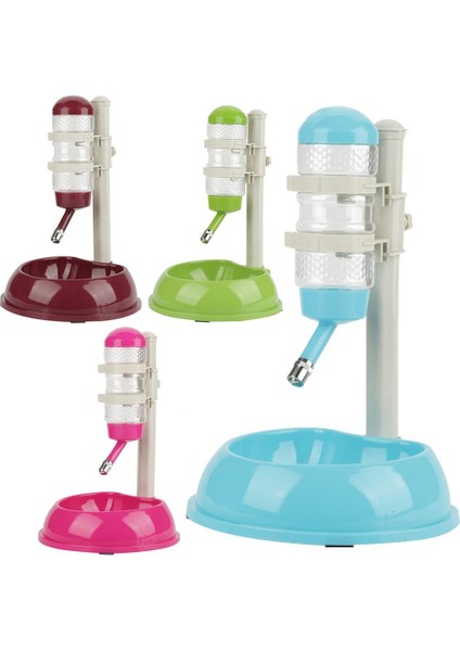 Scarlet M Yaratıcı Pet Köpek Su Şişesi Mama Besleyici Kase Otomatik Ayarlanabilir Pet Kedi Içme Çeşmesi Gıda Su Sebili Hayvan Mama Kabı Besleyici (Yurt Dışından) fiyatları