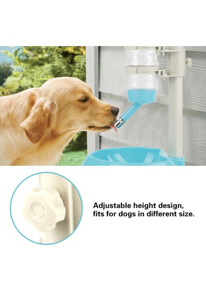 Scarlet M Yaratıcı Pet Köpek Su Şişesi Mama Besleyici Kase Otomatik Ayarlanabilir Pet Kedi Içme Çeşmesi Gıda Su Sebili Hayvan Mama Kabı Besleyici (Yurt Dışından) modelleri