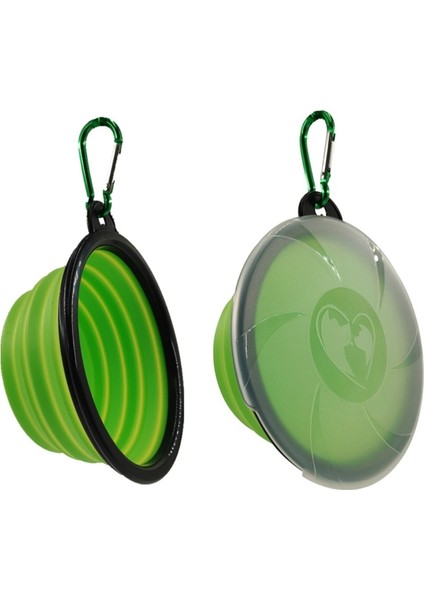 Pembe Katlanabilir Kedi Köpek Kapaklı Kase Taşınabilir Silikon Gıda Su Bulaşık Besleyici Seyahat Yürüyüş Kamp Için Pet Besleme Sulama Bardağı (Yurt Dışından) fırsatları