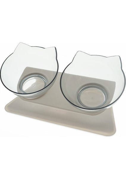 Tek Kaymaz Çift Kedi Kase Köpek Kase Standlı Evcil Hayvan Besleme Kedi Su Kasesi Kediler Için Mama Köpekler Için Evcil Hayvan Kaseleri Besleyici Ürün Malzemeleri (Yurt Dışından) fiyatları