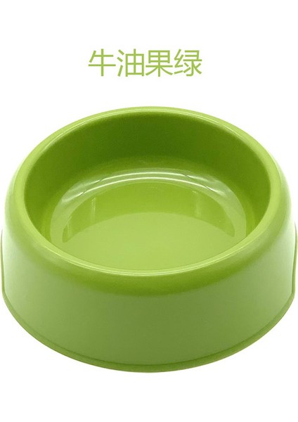 Açık Yeşil 13.5X11.5X4.5CM Düz Renk Evcil Hayvan Mama Kabı Plastik Köpek Kase Kedi Kase Yuvarlak Tek Kase Kalınlaşmış Çevre Dostu Köpek Kase Evcil Hayvan Malzemeleri Köpek Aksesuarları (Yurt Dışından)