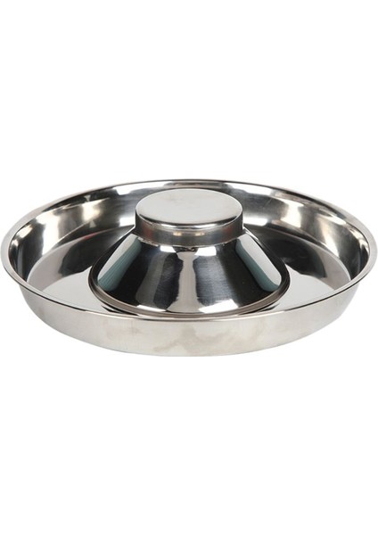 S Pet Paslanmaz Çelik Köpek Kase Köpek Kumu Mama Besleme Tabağı Sütten Kesme Silverstainless Besleyici Su Kasesi Evcil Hayvan Besleyici Kase ve Su (Yurt Dışından)