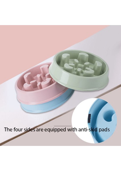 07 Pet Yavaş Yiyecek Kasesi Anti Boğulma Besleme Kaseleri Kediler Evrensel Boyun Koruyucu Besleyici Obeziteyi Önlemek Anti-Gulping Evcil Hayvan Aksesuarları (Yurt Dışından) fiyatları