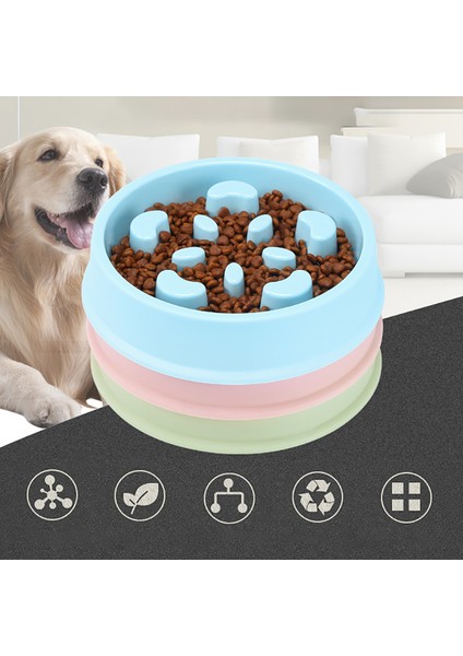 07 Pet Yavaş Yiyecek Kasesi Anti Boğulma Besleme Kaseleri Kediler Evrensel Boyun Koruyucu Besleyici Obeziteyi Önlemek Anti-Gulping Evcil Hayvan Aksesuarları (Yurt Dışından) fırsatları