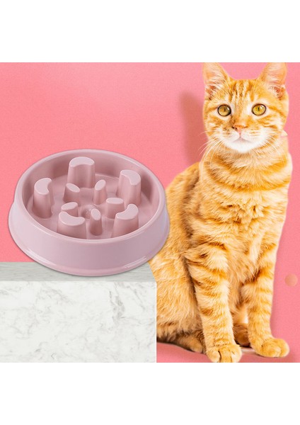 07 Pet Yavaş Yiyecek Kasesi Anti Boğulma Besleme Kaseleri Kediler Evrensel Boyun Koruyucu Besleyici Obeziteyi Önlemek Anti-Gulping Evcil Hayvan Aksesuarları (Yurt Dışından) indirimleri