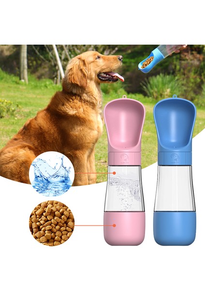 Pembe Set Taşınabilir Köpek Su Şişesi Sızdırmaz Pet Içme Kaseleri Su Gıda Kabı Evcil Hayvanlar Için Bpa Ücretsiz Açık Yürüyüş Yürüyüş Seyahat (Yurt Dışından) fiyatları