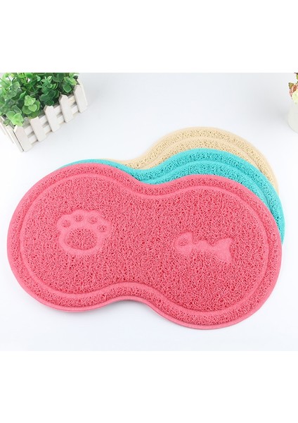 Gül Kırmızı Kedi ve Köpek Pet Mat Sevimli Kedi Kumu Pedi Ayak Mat Kaymaz Bulaşık Kase Gıda Besleme Mat Ped Yerleştirme Evcil Hayvan Aksesuarları (Yurt Dışından) fırsatları