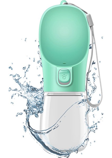 A-Green 550 ml Köpek Su Şişesi Taşınabilir Seyahat Pet Tiryakisi Sızdırmaz Köpek Kase Gıda Kedi Çeşmesi Açık Yürüyüş Içme Suyu Şişesi Köpekler Besleyici (Yurt Dışından) indirimleri
