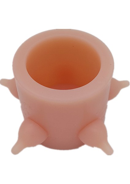 350ML Yavru Kase 4 5 6 Meme Besleyici Şişe Bakım Istasyonu Köpek Kedi Yavrusu Pet Bebek Kabarcık Süt Silikon Çoklu Içecek Gıda Dağıtıcı (Yurt Dışından)