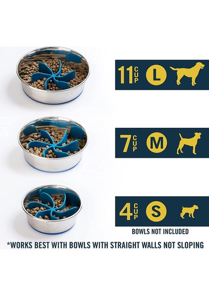 1 Adet Anti Choke Köpek Spiral Yavaş Besleme Gıda Köpek Yavaş Yavaş Yeme Besleyici Bulaşık Kase Obeziteyi Önlemek Evcil Hayvan Malzemeleri Dropshipping (Yurt Dışından) modelleri