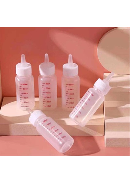 Stil 1 Besleme Aracı Küçük Hayvanlar Yavru Yedek Mini Meme Yenidoğan Pet Hemşirelik Pet Biberon Kitleri Süt Şişesi 60 ml (Yurt Dışından) fiyatları
