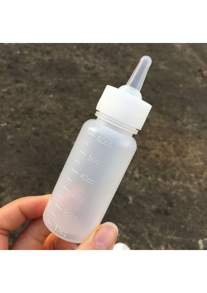 Stil 1 Besleme Aracı Küçük Hayvanlar Yavru Yedek Mini Meme Yenidoğan Pet Hemşirelik Pet Biberon Kitleri Süt Şişesi 60 ml (Yurt Dışından) modelleri