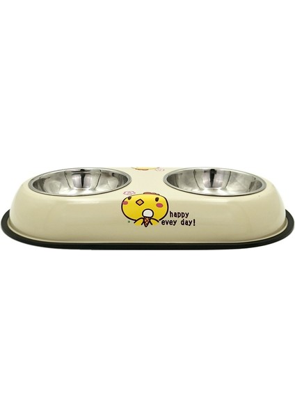 Beyaz S Pet Köpek Çift Kase Yavru Gıda Su Feefer Paslanmaz Çelik Küçük Köpekler Kediler Pet Malzemeleri Besleme Kaseleri Için Bulaşık Besleyici Içme (Yurt Dışından) fırsatları