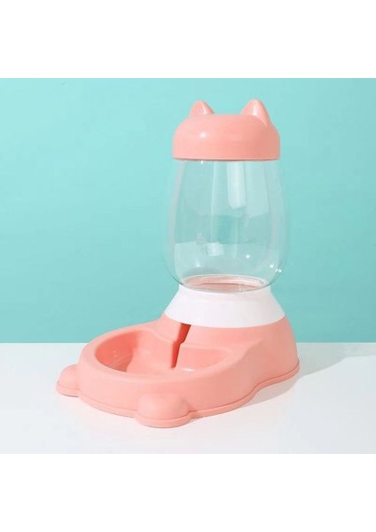 Pembe Içme Suyu Yeni Köpek Su Sebili Pet Otomatik Besleyici Teddy Küçük ve Orta Köpek ve Kedi Besleyici Köpek Kase Içme Suyu Malzemeleri (Yurt Dışından)