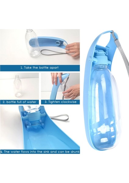 350ML 500ML 500ML Katlanabilir Pet Su Sebili Açık Seyahat Içecek Şişesi Köpekler Kediler Taşınabilir Sızdırmazlık Eşlik Su Şişesi Aksesuarları (Yurt Dışından) modelleri