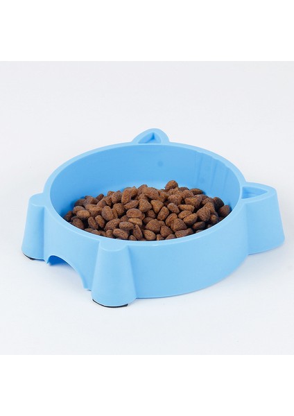 Mavi Evcil Hayvan Malzemeleri Hayvan Mama Kabı Kedi Kase Kaymaz Karikatür Kedi Mama Kasesi Küçük ve Orta Boy Evcil Hayvan Maması Kedi Malzemeleri Evcil Hayvan Aksesuarları (Yurt Dışından)