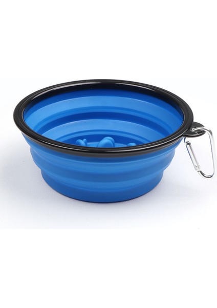 Pembe L Katlanabilir Pet Seyahat Yavaş Besleyici Kase Köpek Kedi Taşınabilir Su Kasesi Köpek Anti Choke Gulp Besleme Şişirme Bulaşık (Yurt Dışından) indirimleri