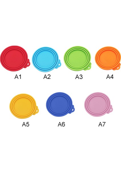 Mor Yeniden Kullanılabilir Pet Gıda Kapak Kaplama Silikon Köpek ve Kedi Saklama Konserve Kutusu Kapağı Sızdırmazlık Kapağı Evcil Hayvan Malzemeleri Için Uygun 65MM 75MM 85MM (Yurt Dışından) indirimleri