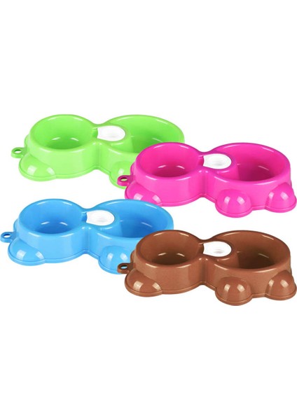 Yeşil Çift Bağlantı Noktalı Köpek Eşyaları Kase Kedi Içme Çeşmesi Pet Yiyecek Tabağı Otomatik Su Sebili Besleyici Pr Satışı (Yurt Dışından) fırsatları